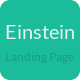 Einstein - Flat Responsive Landing Page - ThemeForest Item for Sale