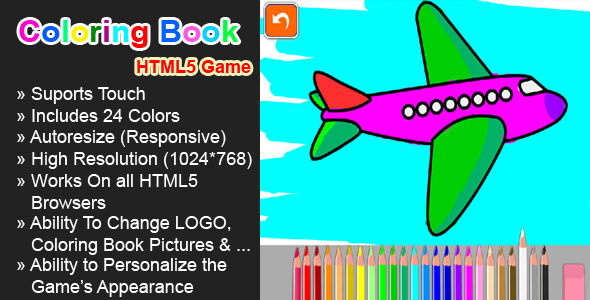 Coloring Book - HTML5 Game - CodeCanyon Item for Sale