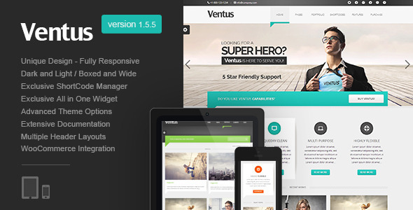 Ventus - Unique Multi-Purpose WordPress Theme