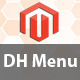 DHMENU - Mega Responsive And Sliding Menu for Mage - CodeCanyon Item for Sale