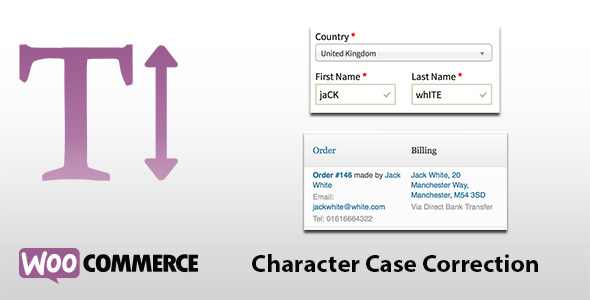 WooCommerce Case Correction - CodeCanyon Item for Sale