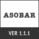 Asobar - Creative Business One Page WordPress - ThemeForest Item for Sale