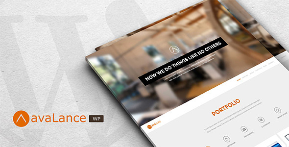 Avalance - WordPress Portfolio Website Theme - Portfolio Creative