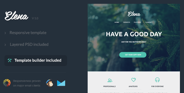 Elena - Responsive Email Template