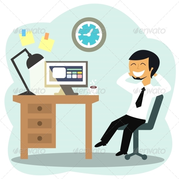 happy workplace clipart - photo #2