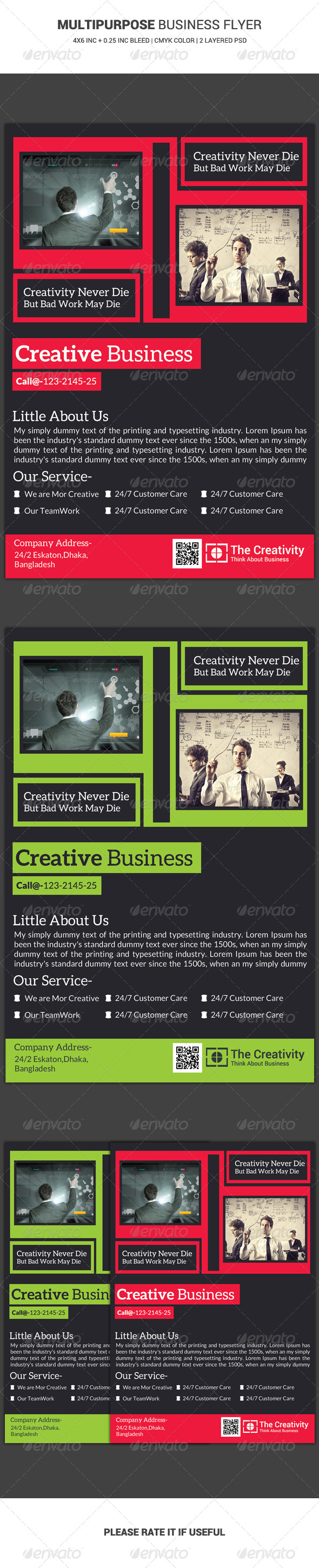 Business Flyer Template 14 (Corporate)