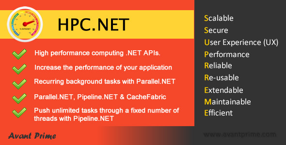 HPC.NET Bundle - Background work and cache package - CodeCanyon Item for Sale