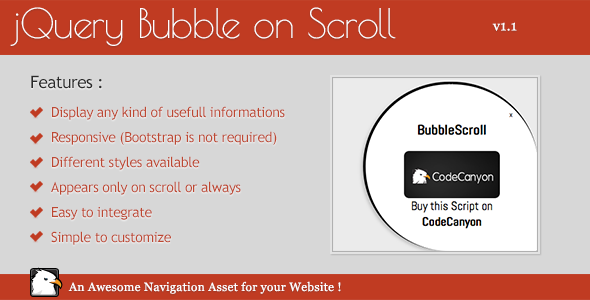 Responsive and Animated jQuery Bubble