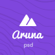 Aruna - Content Sharing, Gag, Meme PSD - ThemeForest Item for Sale
