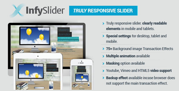 Infy Slider - Truly Responsive WordPress Slider - CodeCanyon Item for Sale