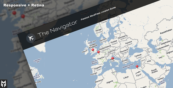 The Navigator: Premium WP Location Guide + Blog - Real Estate WordPress