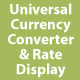 Universal Currency Converter &amp; Live Exchange Rate - CodeCanyon Item for Sale