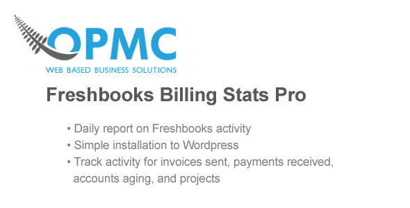 Freshbooks Daily Statistics Pro
