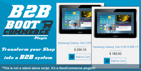 B2B Business to Business - Plugin For BootComemrce - CodeCanyon Item for Sale
