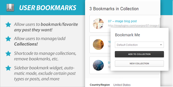 WordPress User Bookmarks for UserPro - CodeCanyon Item for Sale