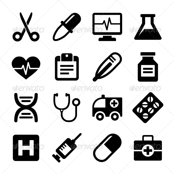 Medical Icons Set (Miscellaneous)