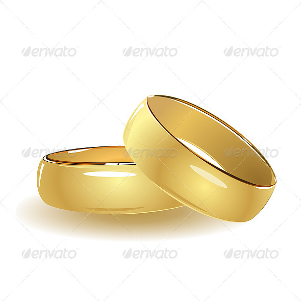 GraphicRiver Simple Wedding Rings 6611357