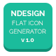 Design Flat Icon Generator Template