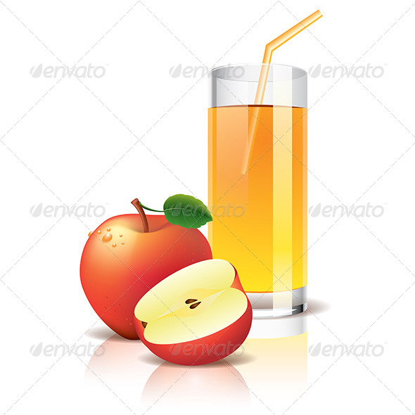 free apple juice clipart - photo #32