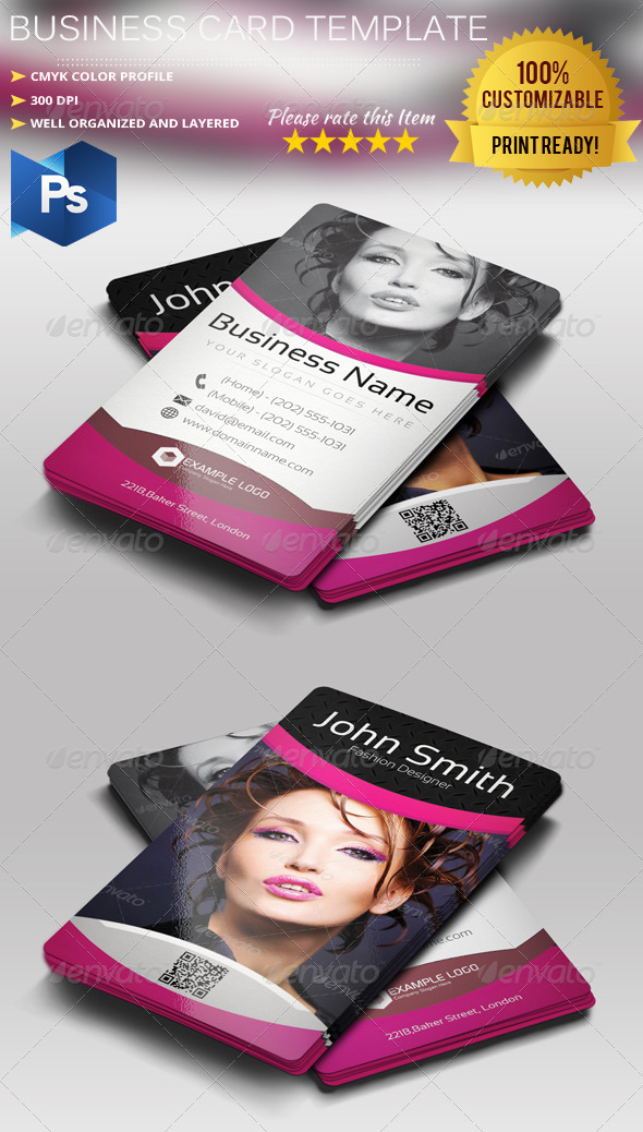 Fashion Business Card (Industry Specific)