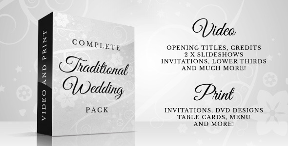 FREE After Effects Template - Wedding Pack