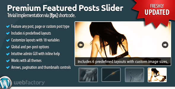 Premium Featured Posts Slider - CodeCanyon Item for Sale