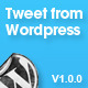 Tweet from WordPress