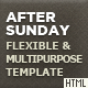 After Sunday Template - Flexible and Multipurpose - ThemeForest Item for Sale