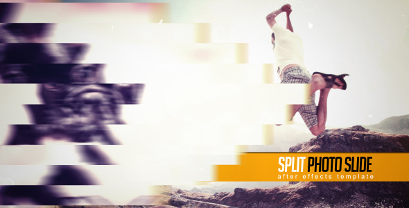 FREE After Effects Template - Split Photo Slide