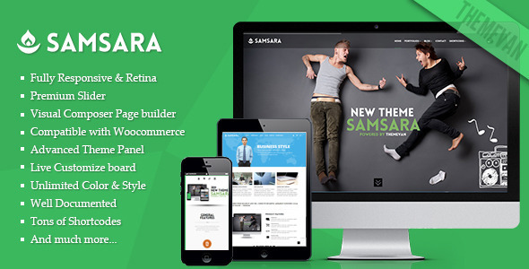 Samsara - Creative Multi-Purpose WordPress Theme - Portfolio Creative
