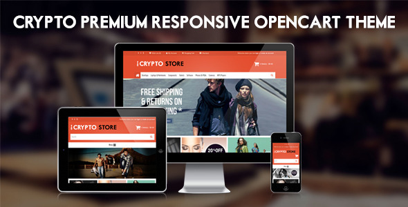 Crypto - Premium Responsive Opencart Theme - OpenCart eCommerce
