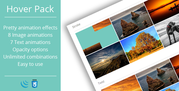Hover Effects Pack - CodeCanyon Item for Sale