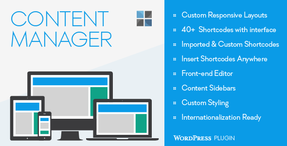 Content Manager for WordPress - CodeCanyon Item for Sale