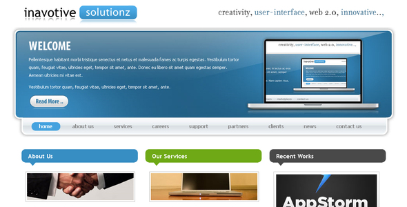 Inavotive Solutionz - Technology Site Templates