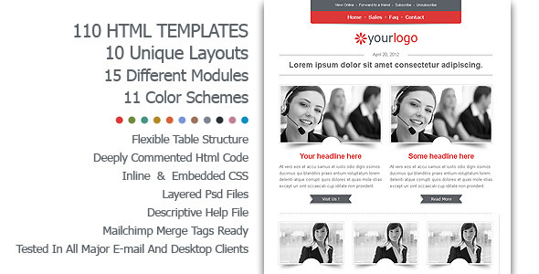 E-Business HTML Email Template - Email Templates Marketing