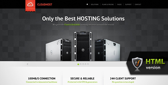 CloudHost - Hosting & Internet Business HTML Theme - Hosting Technology