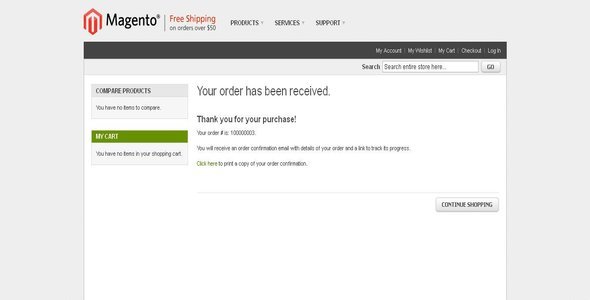 Print Order Confirmation/ Receipt as Guest User - CodeCanyon Item for Sale