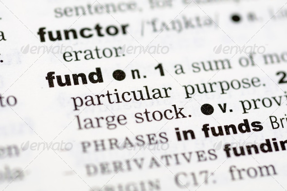 Dictionary definition of fund