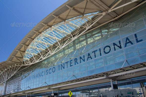 Exterior of San Francisco International airport
