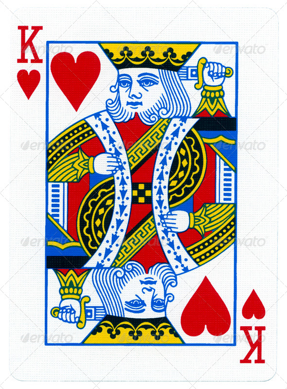 Playing Card - King of Hearts