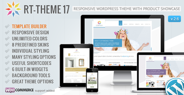 RT-Theme 17 Responsive WordPress Theme - Business Corporate