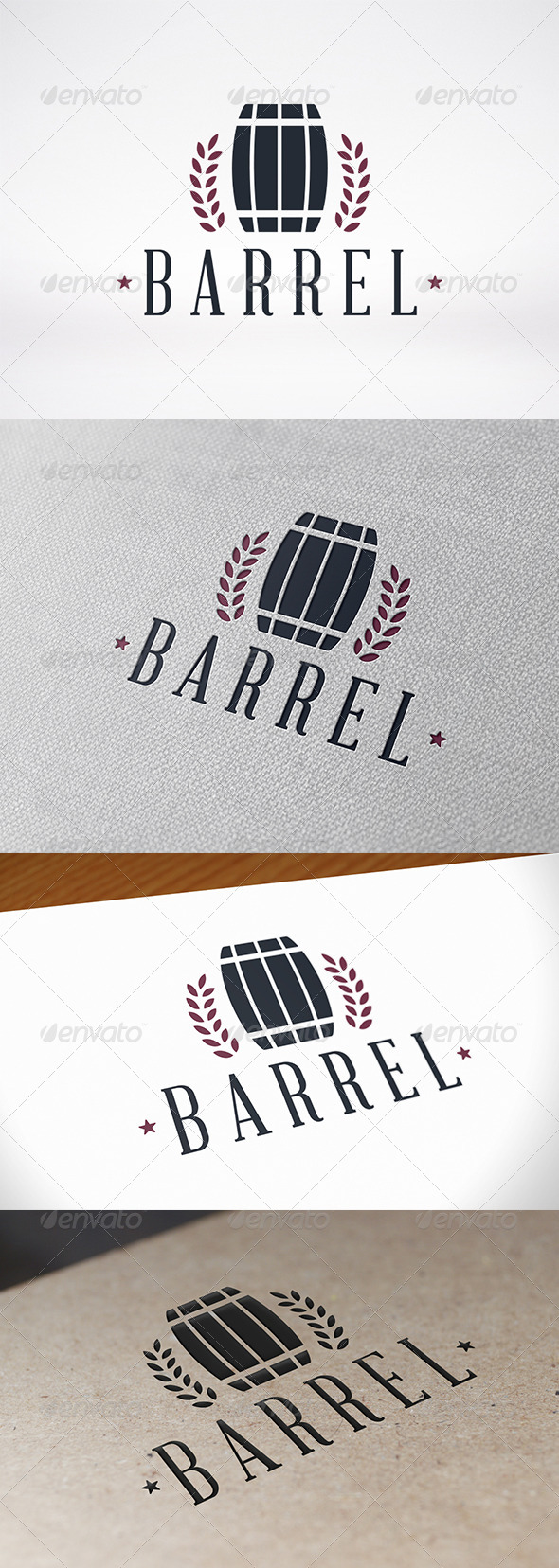 GraphicRiver Barrel Logo Template 8025744