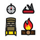 15 Camping Icons